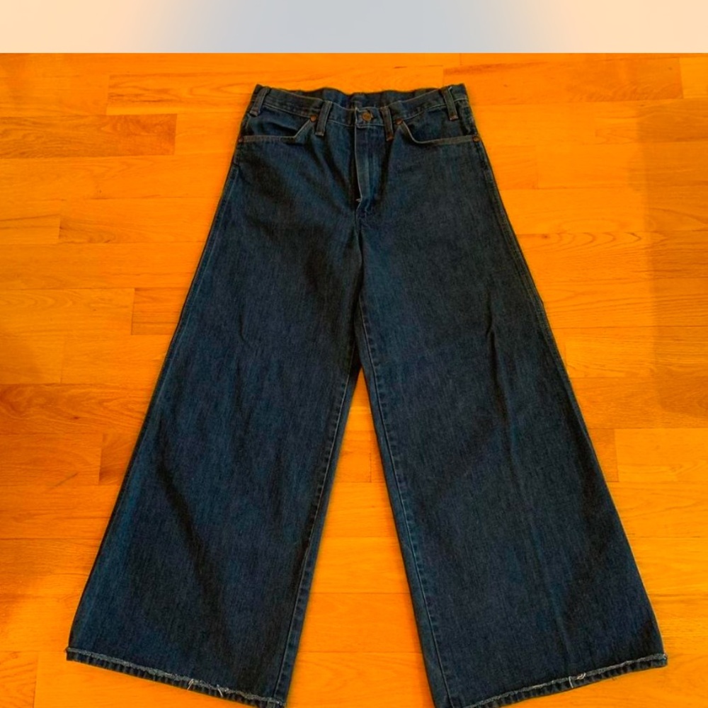 70s Wide-Leg Baggy Wrangler Jeans